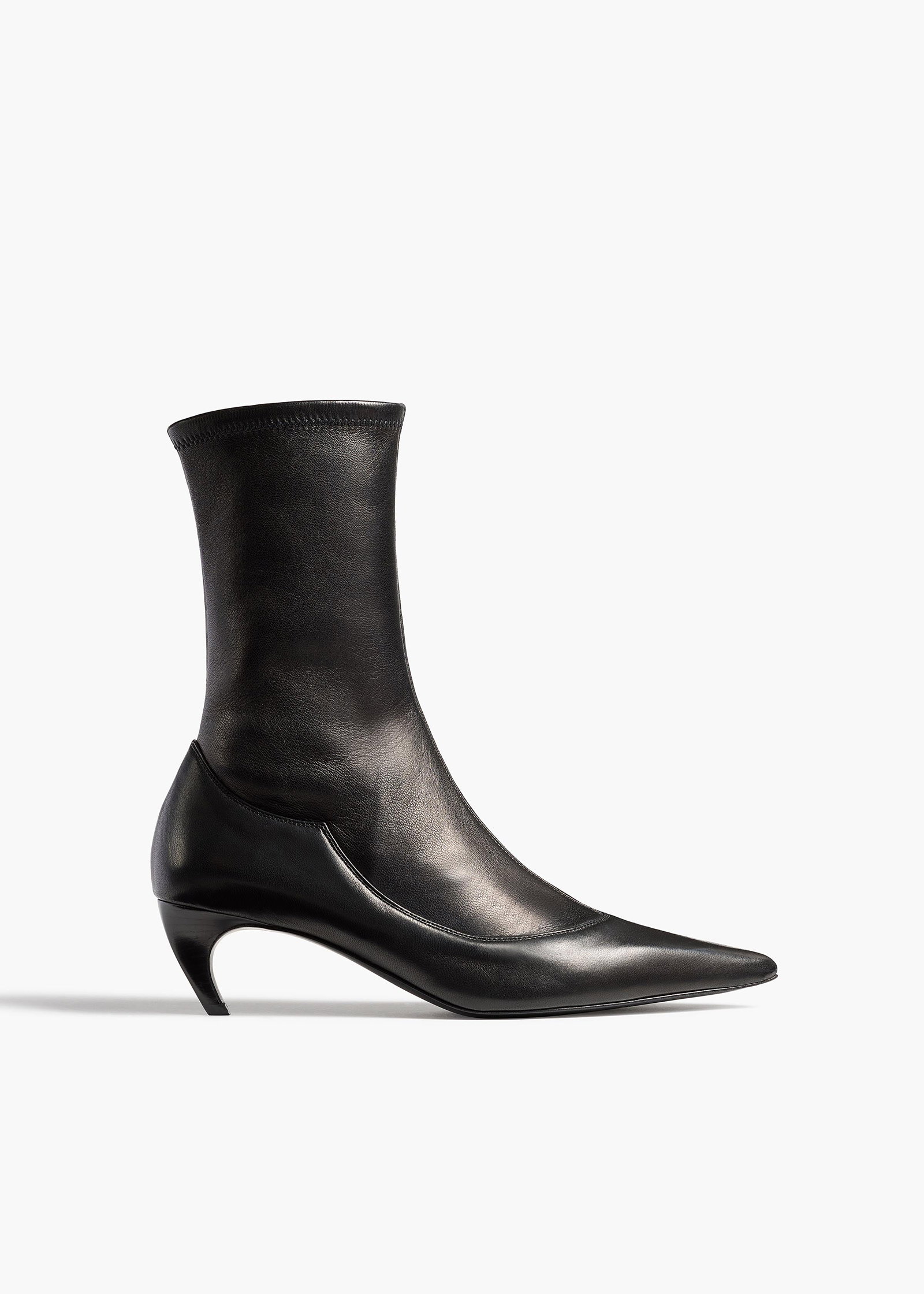 Image of Valerie Mid-Calf Boot in Black