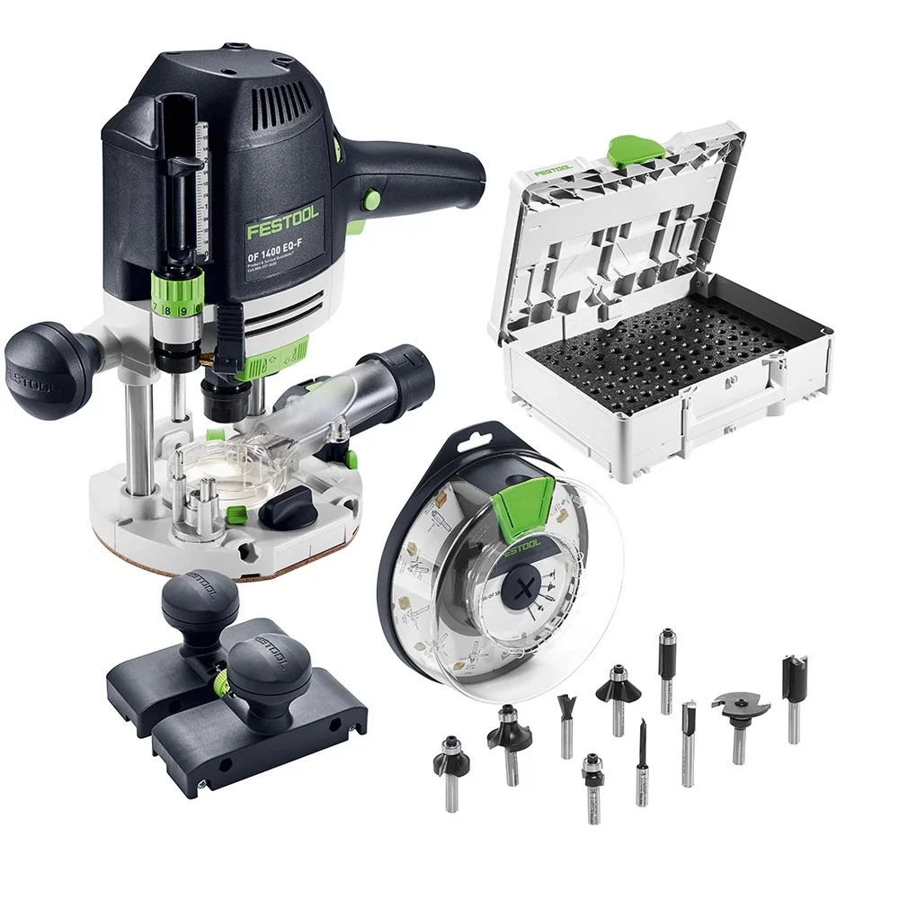 Festool OF 1400 Starter Set OF 1400 EQ-F-Plus/XL (579463)