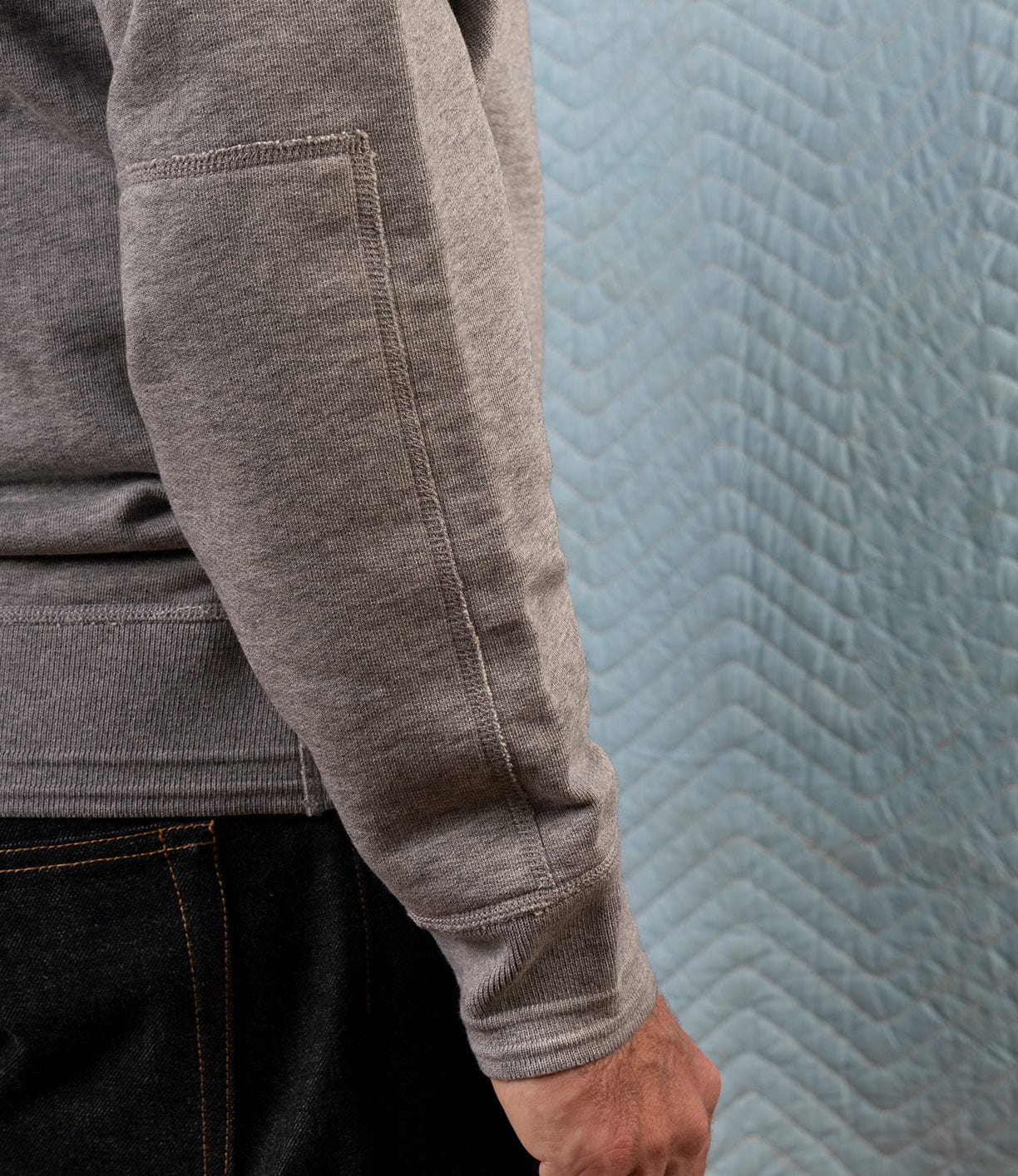 SRS Hooded Heather Gray