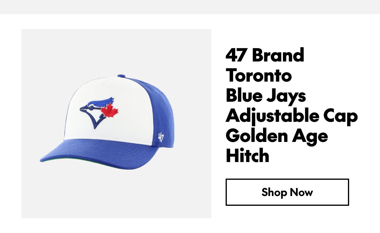 47 Brand Toronto Blue Jays Adjustable Cap Golden Age Hitch