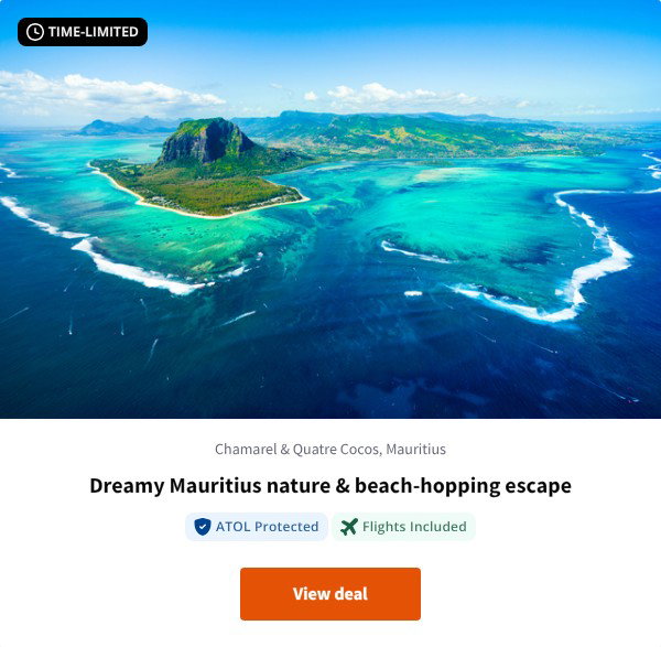 Dreamy Mauritius nature & beach-hopping escape