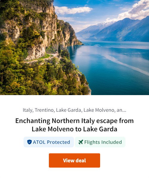 Enchanting Northern Italy escape from Lake Molveno to Lake Garda
