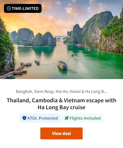 Thailand, Cambodia &amp; Vietnam escape with Ha Long Bay cruise
