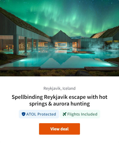 Spellbinding Reykjavik escape with hot springs &amp; aurora hunting