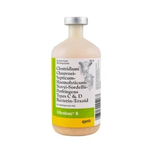 Ultrabac® 8 Blackleg Vaccine for Cattle & Sheep