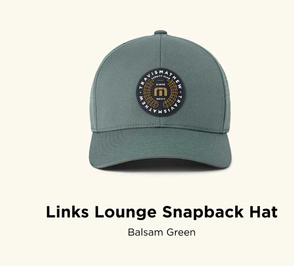 Links Lounge Snapback Hat