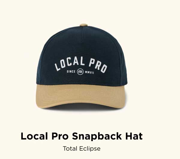 Local Pro Snapback Hat