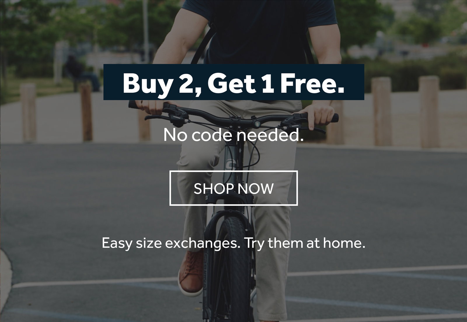 buy 2 get 1 free chinos