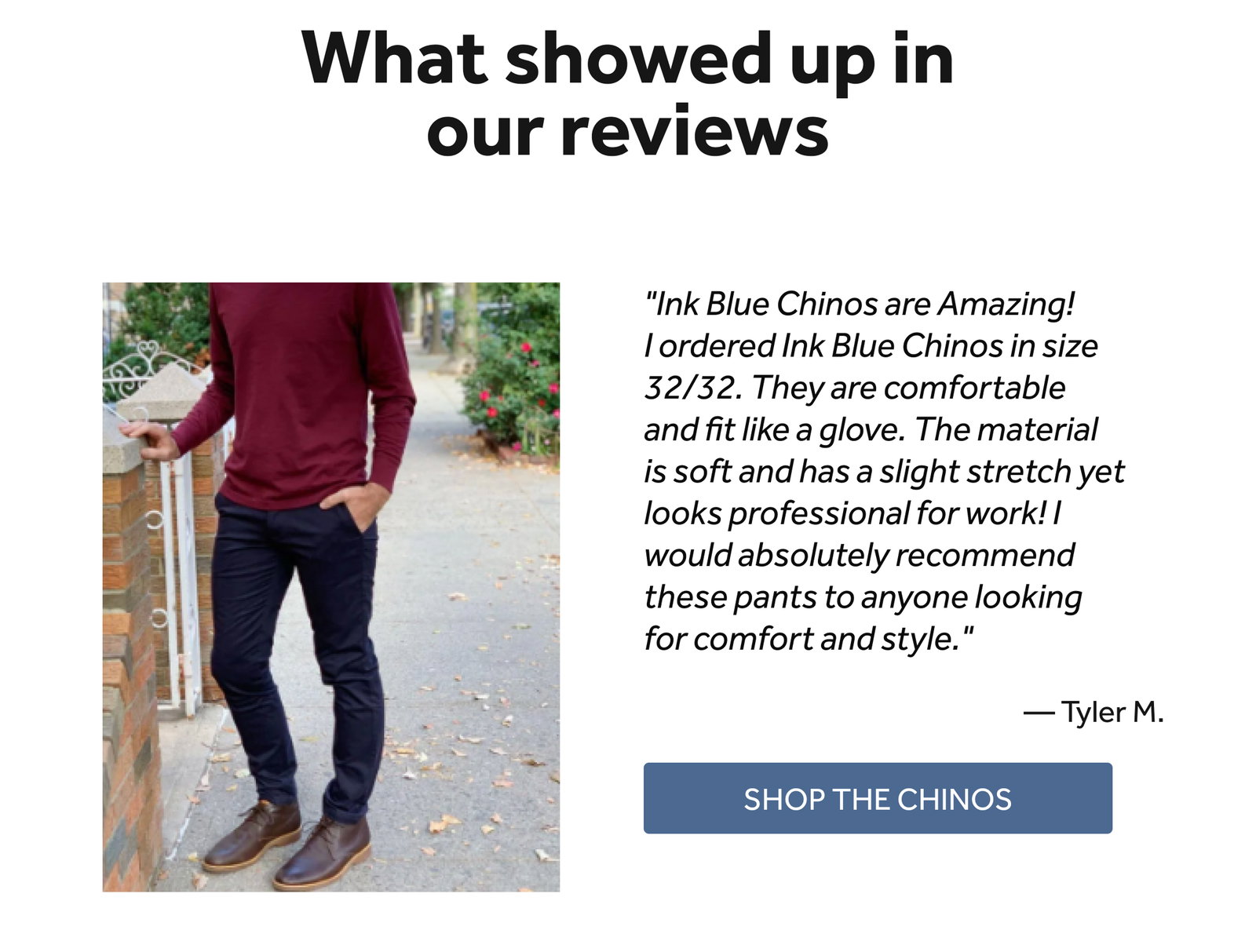 What showed up in our reviews