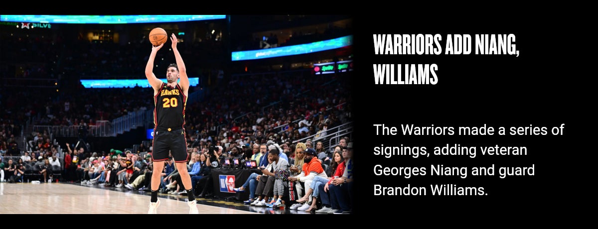 Warriors add Niang, Williams