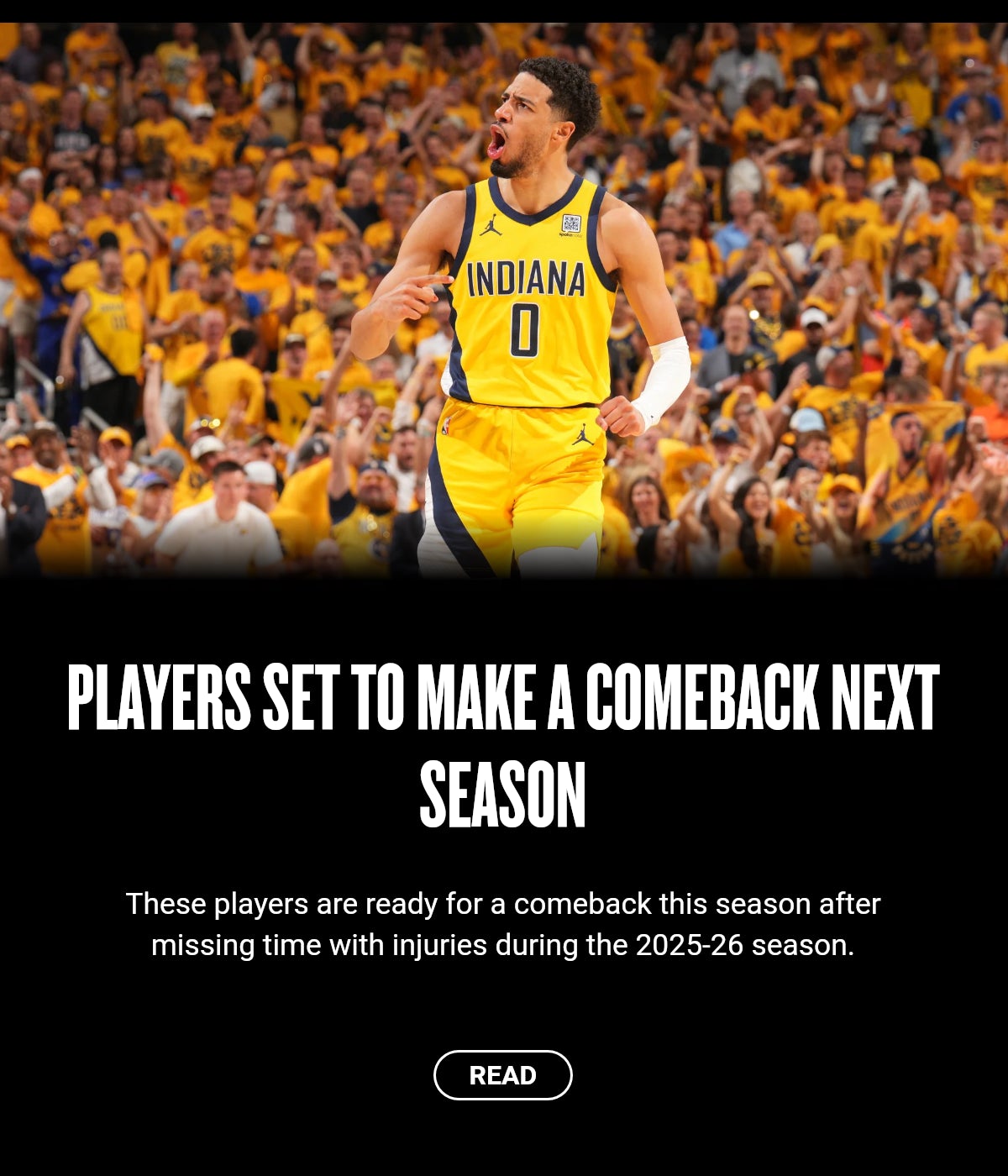Players set to make a comeback next season