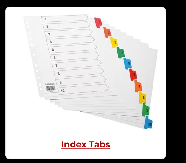 Index Tabs