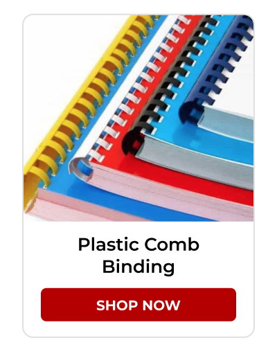 Plastic Comb Binding