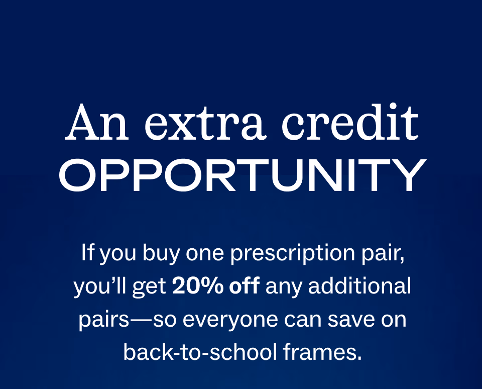 An extra credit opportunity