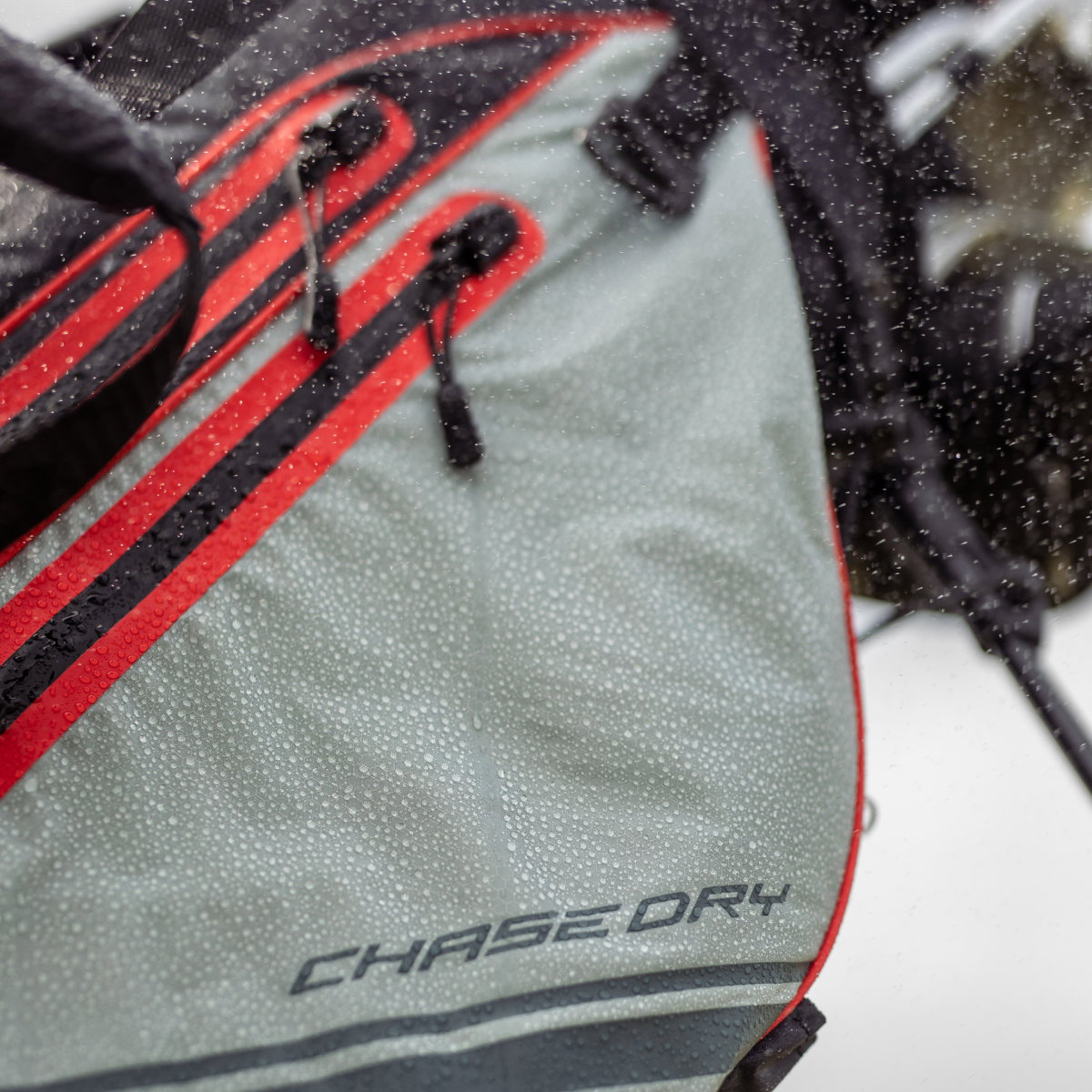 Waterproof Golf Bag in the rain