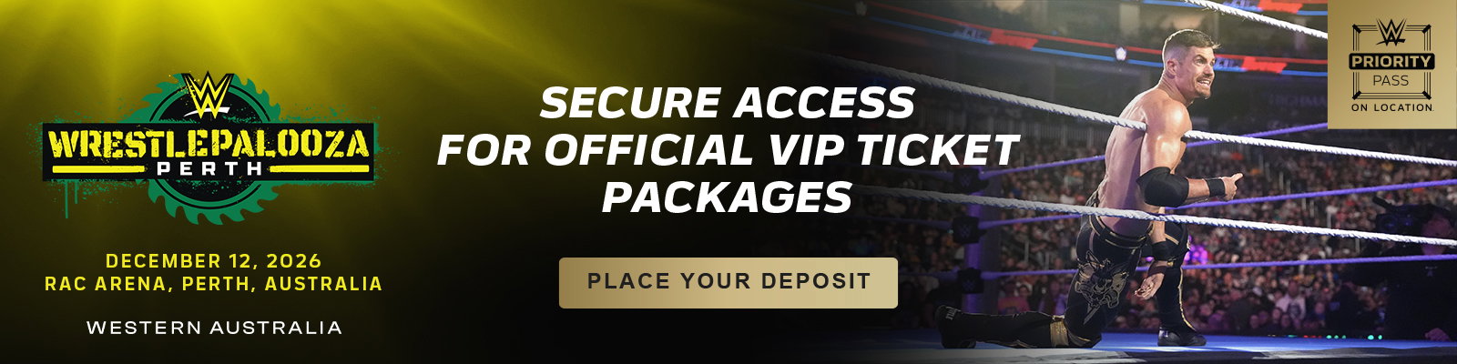 Wrestlepalooza VIP Packages