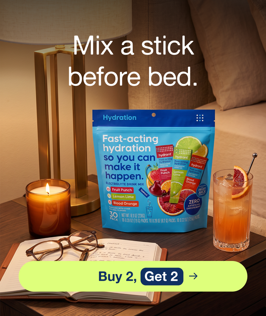 Mix a stick before bed. | Buy 2, Get 2