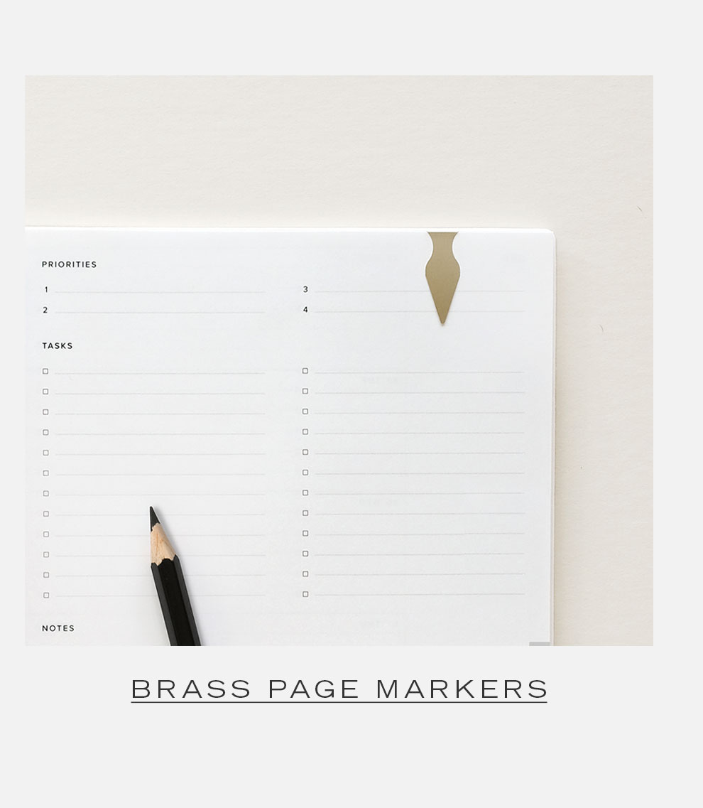 Brass Page Markers
