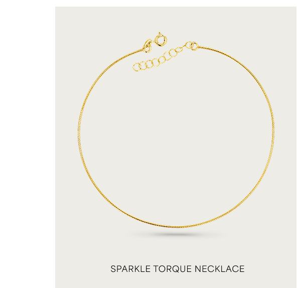Sparkle Torque Necklace