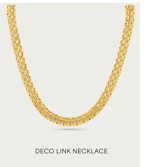 Deco Link Collar Necklace