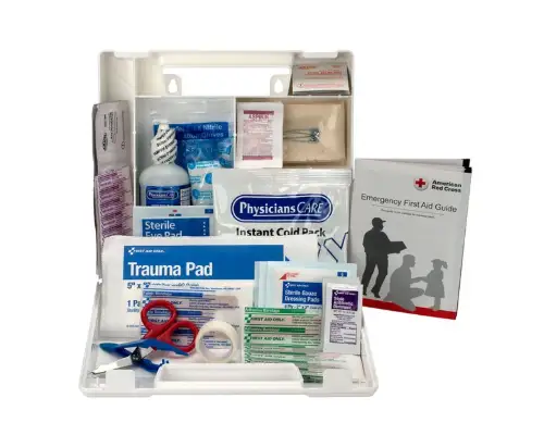 25 Person First Aid Kits, Plastic