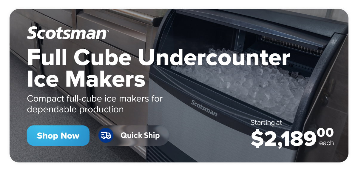 Scotsman Undercounter Ice Makers