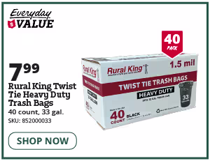 rk Twist Tie Heavy Duty Trash Bags