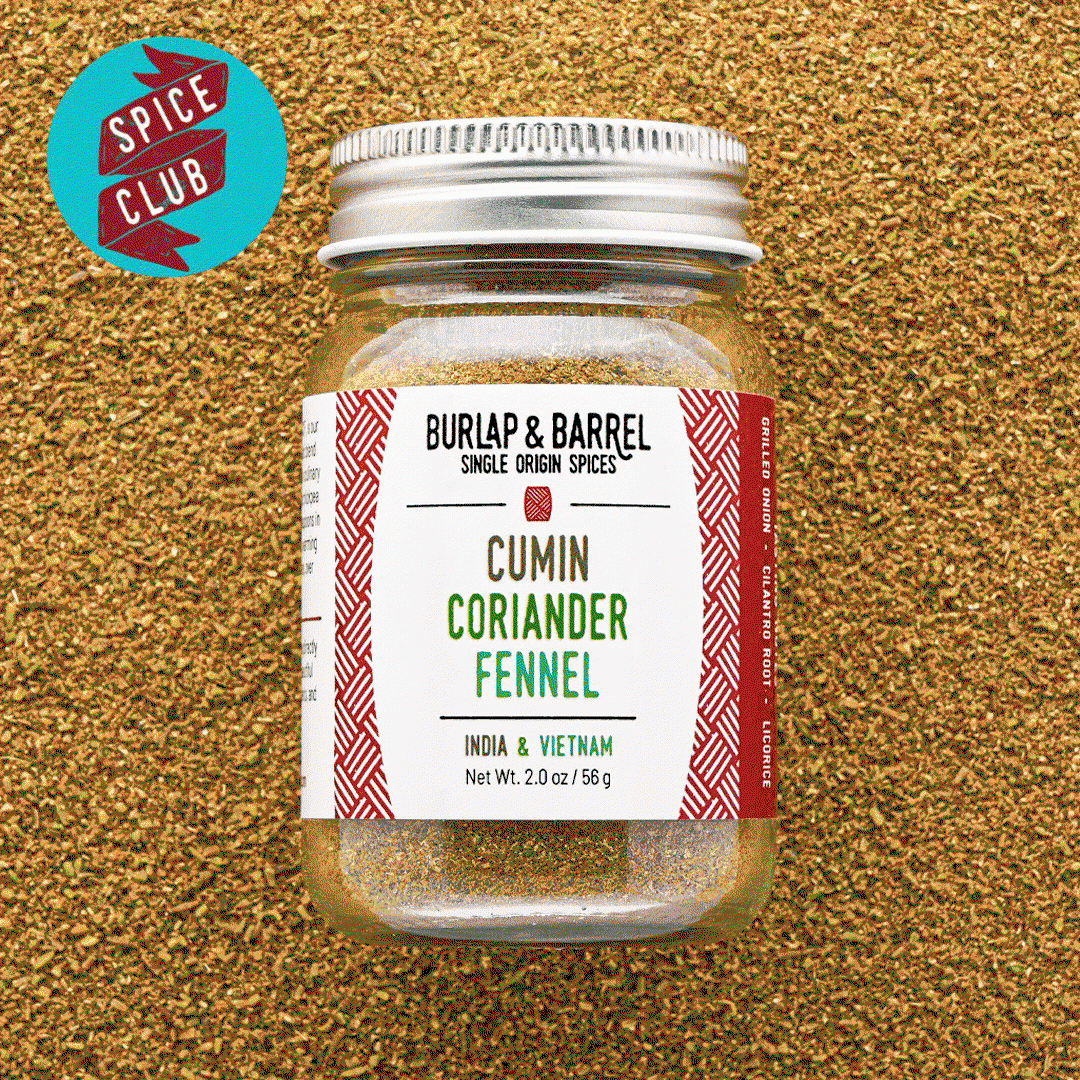 Spice Club offerings from Burlap and Barrel