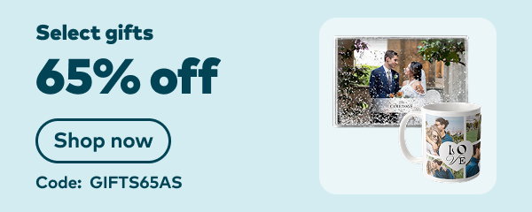 65% off select gifts. Code: GIFTS65AS. Shop now.