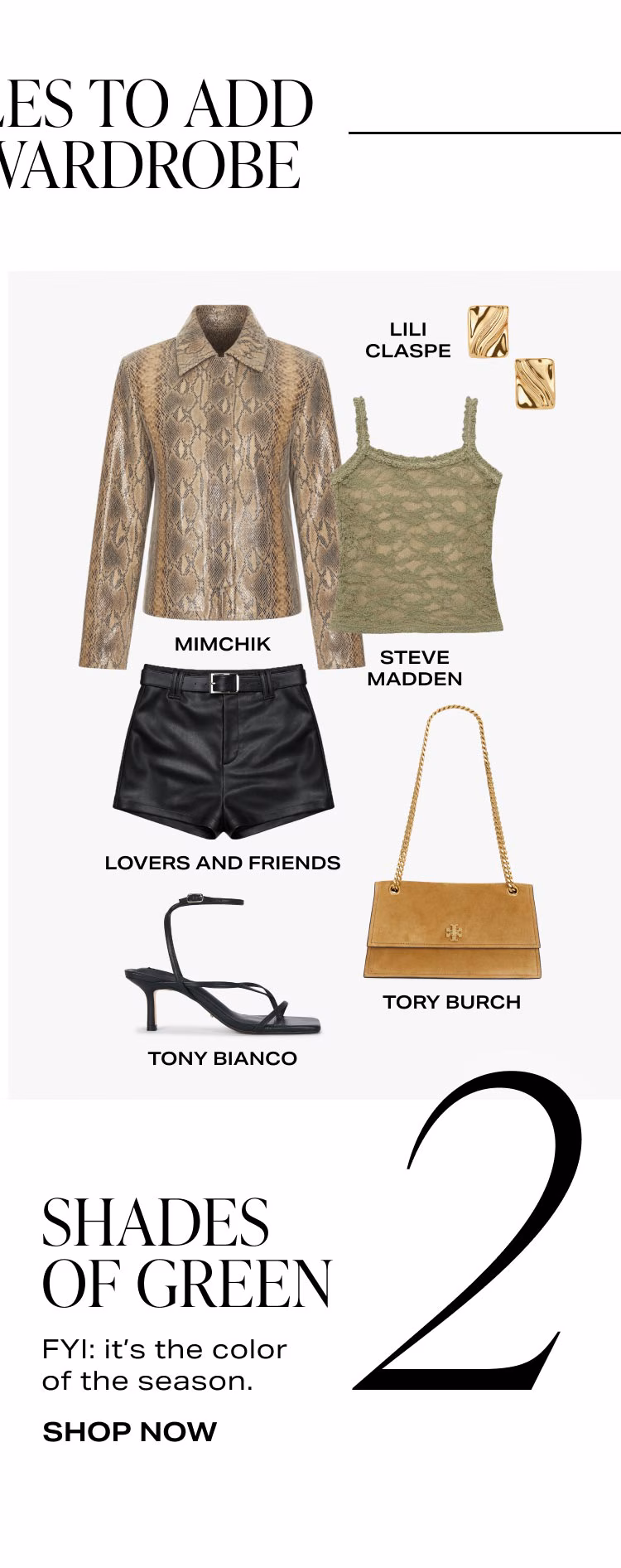 Shop Shades Of Green