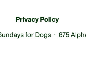 Privacy Policy