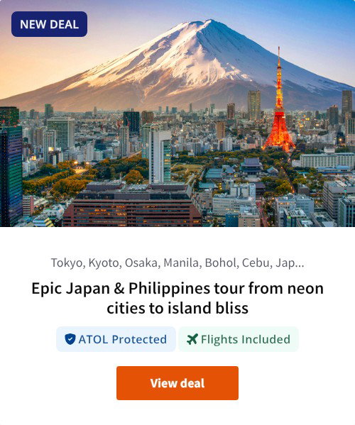 Epic Japan &amp; Philippines tour from neon cities to island bliss