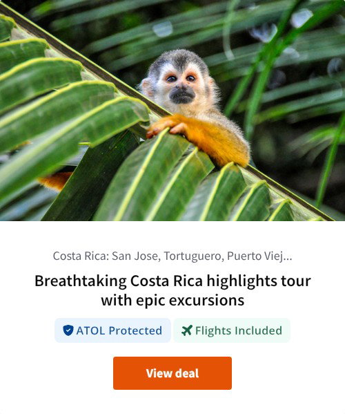 Breathtaking Costa Rica highlights tour with epic excursions