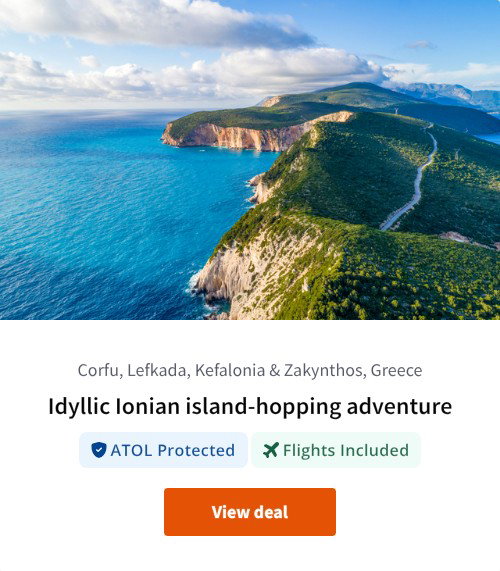 Idyllic Ionian island-hopping adventure