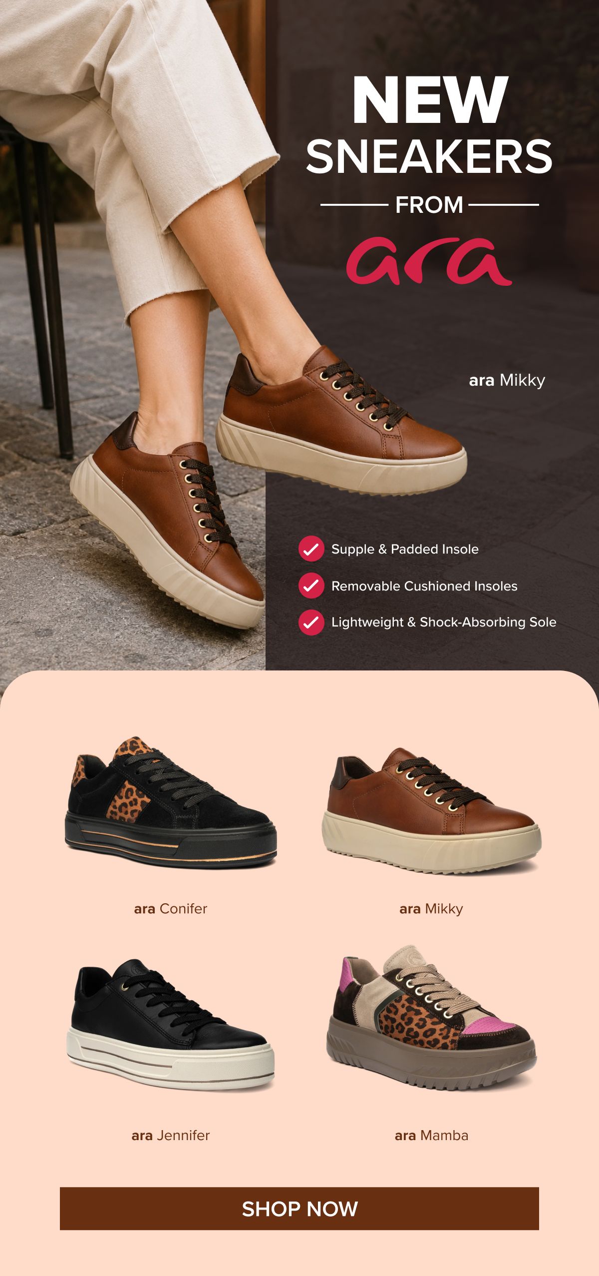 New Sneakers from ara