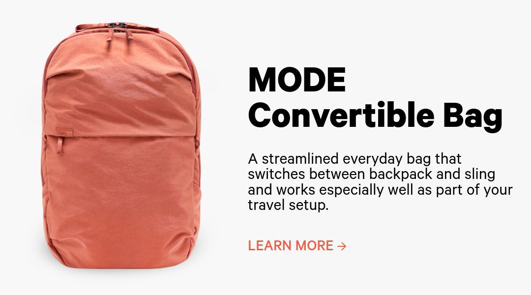 MODE Convertible Bag 14L / Learn More