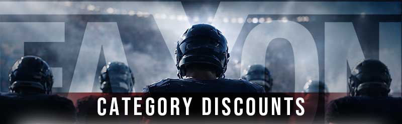 CATEGORY DISCOUNTS