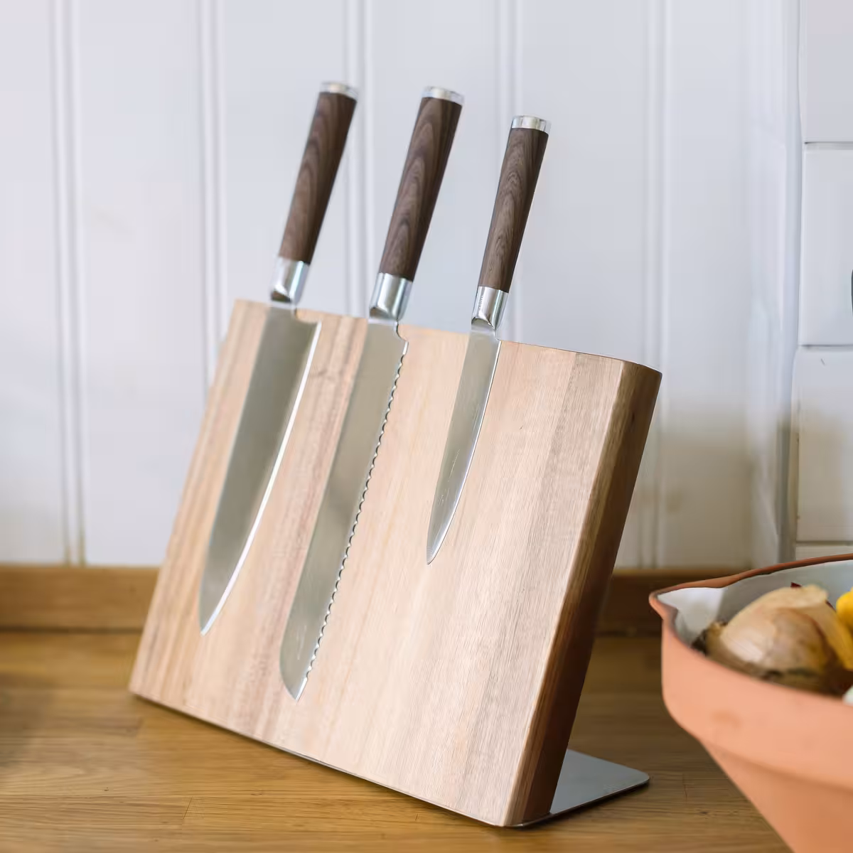 Dorre knivblock XL, 30 x 22,5 x 3 cm.