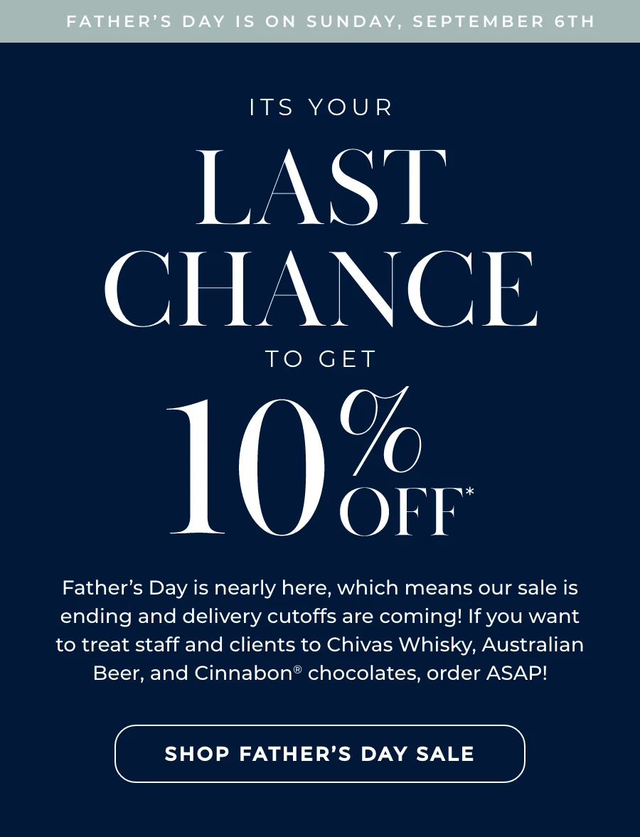 Shop Father's Day Hamper Sale