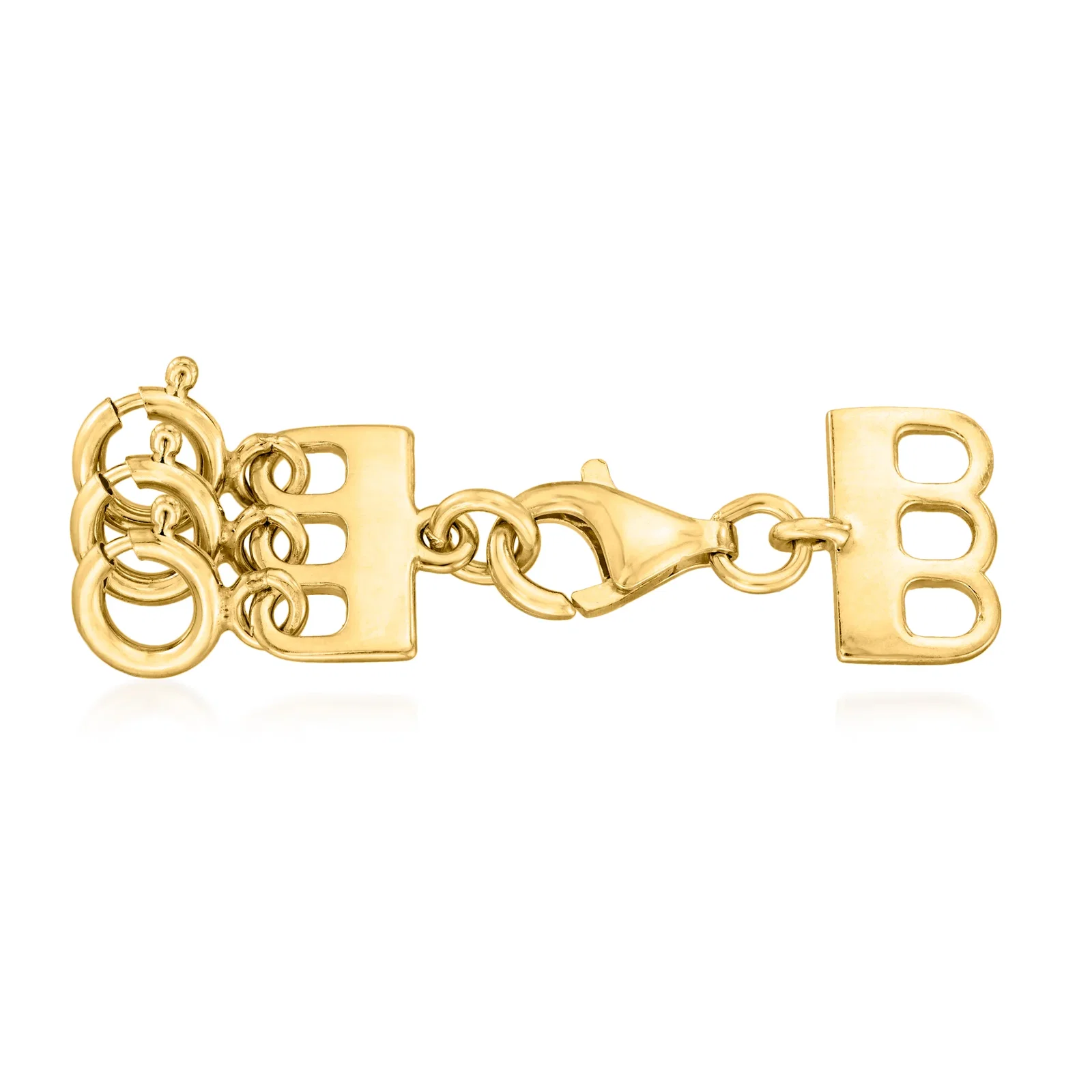 Image of Italian 18kt Gold Over Sterling Layering Clasp