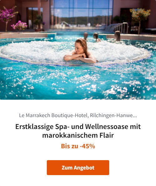 Erstklassige Spa- und Wellnessoase mit marokkanischem Flair