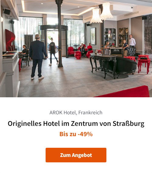 Originelles Hotel im Zentrum von Straßburg