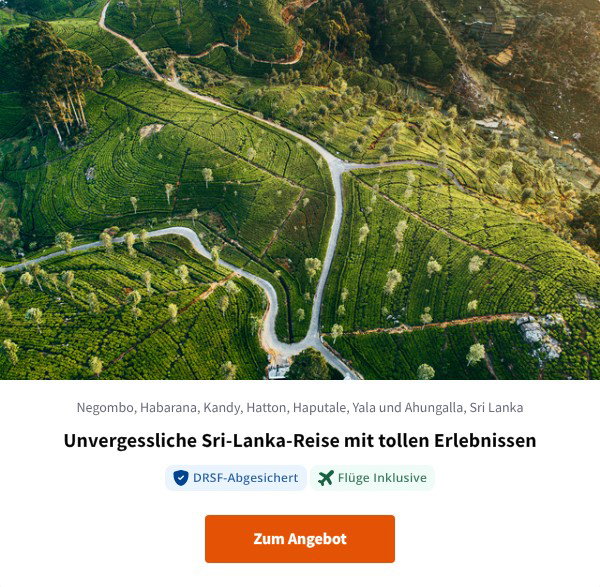 Unvergessliche Sri-Lanka-Reise mit tollen Erlebnissen
