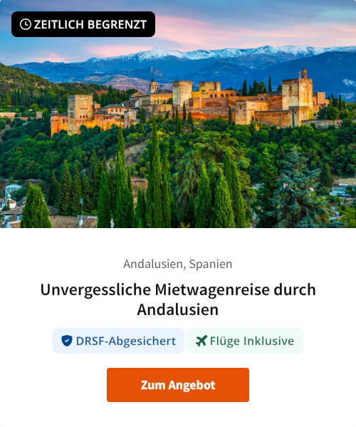 Unvergessliche Mietwagenreise durch Andalusien