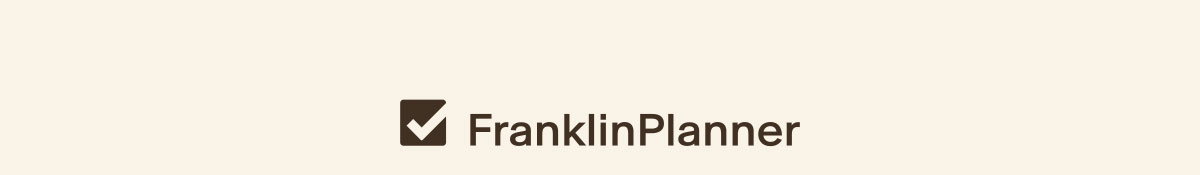 Franklin Planner.