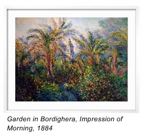 Garden in Bordighera, Impression of Morning, 1884