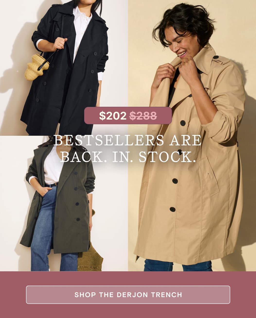 Shop the Derjon Trench