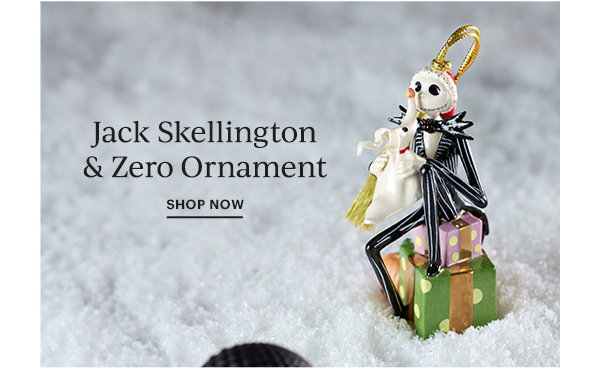 Jack Skellington & Zero Ornament  SHOP NOW