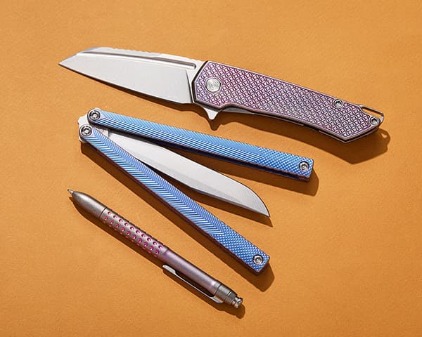 MachineWise Knives and Pens