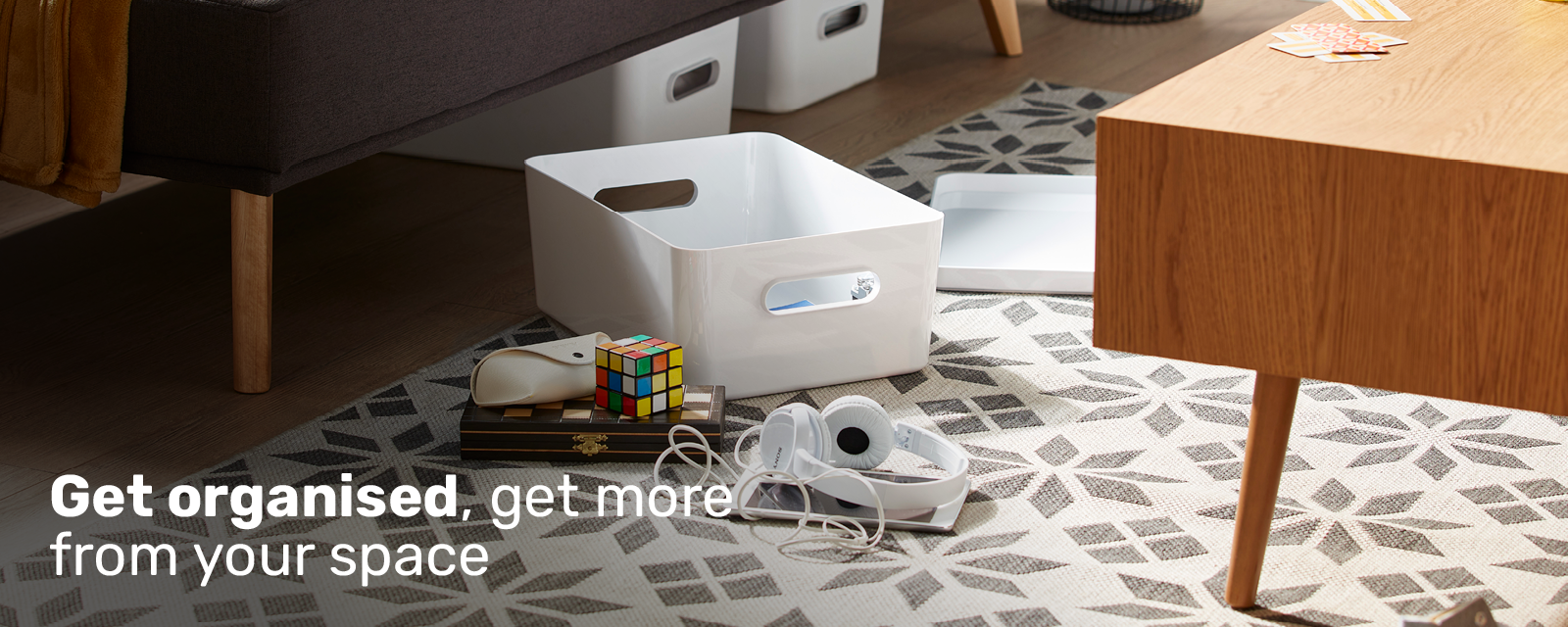 get organised, get more from your space
